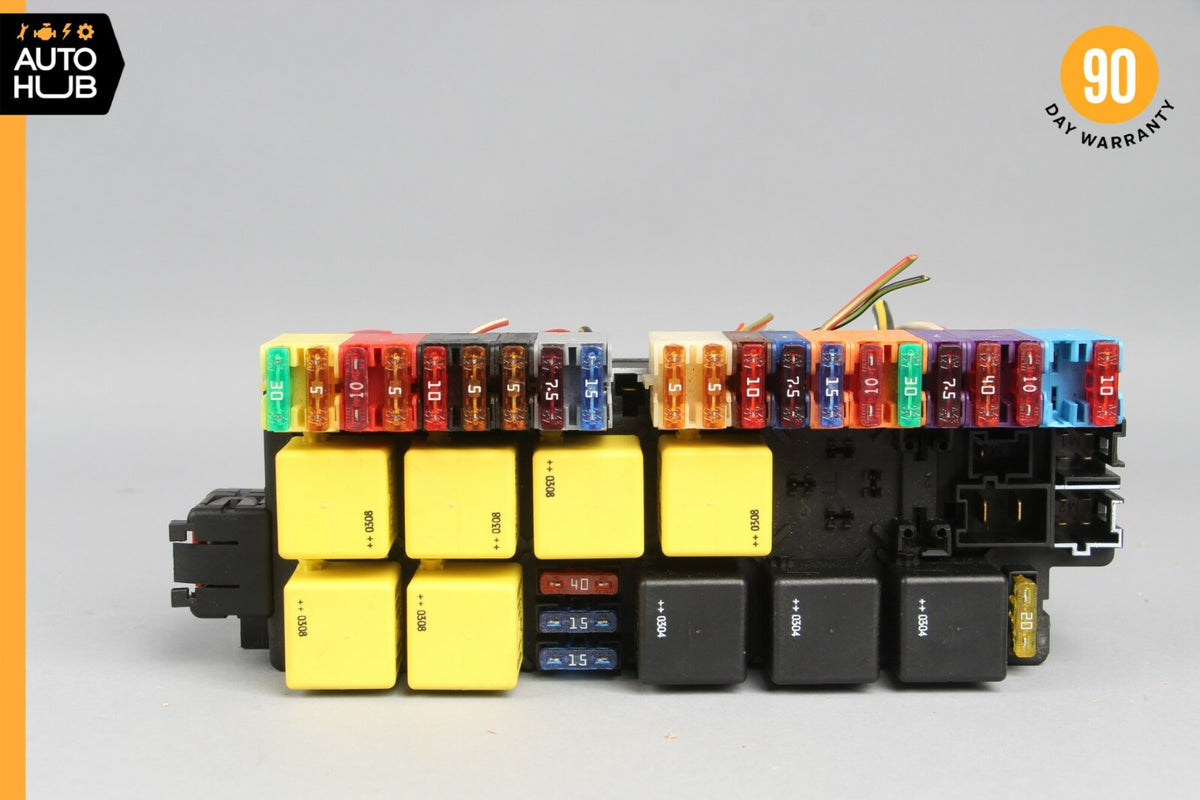 03-12 Mercedes R230 SL500 SL550 Front Left SAM Fuse Box Control Module OEM - photo 3