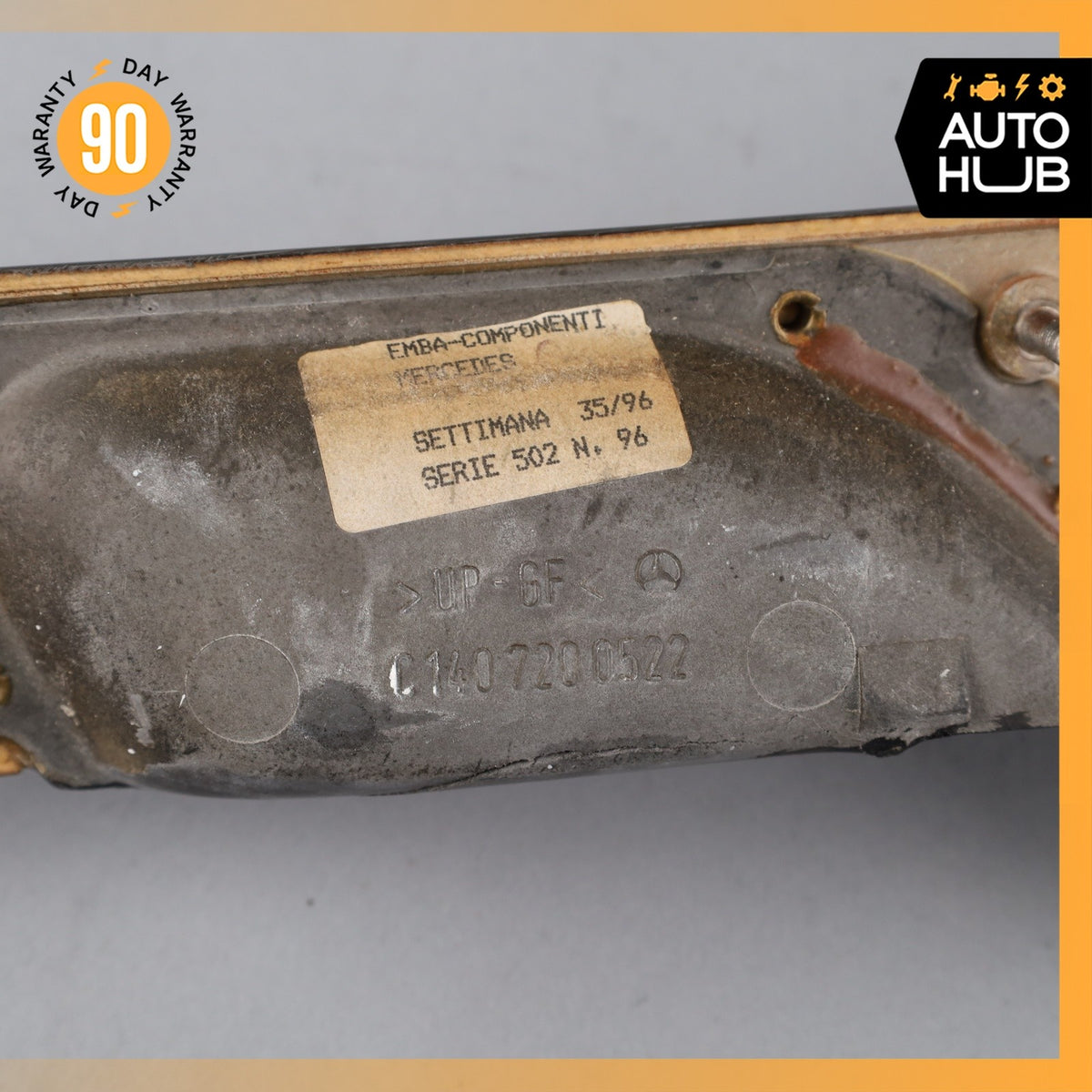 93-99 Mercedes W140 CL600 S500 Coupe Left Driver Side Door Panel Trim Wood OEM - photo 19
