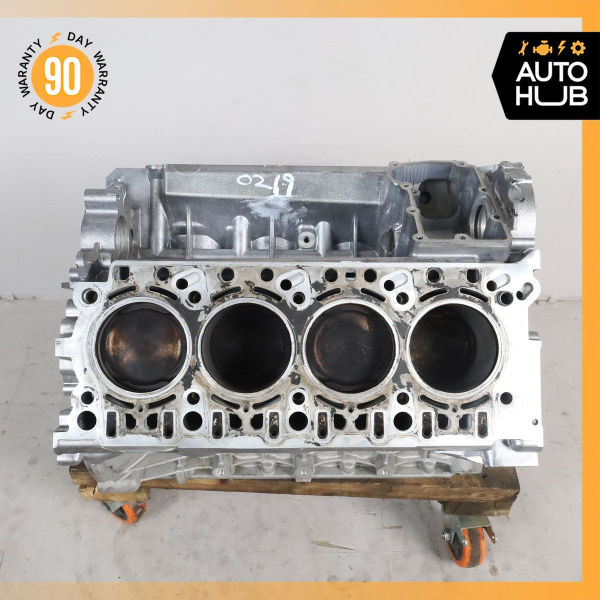 03-06 Porsche Cayenne 955 Turbo S 4.5L V8 M48.50 Engine Motor Block OEM - photo 7