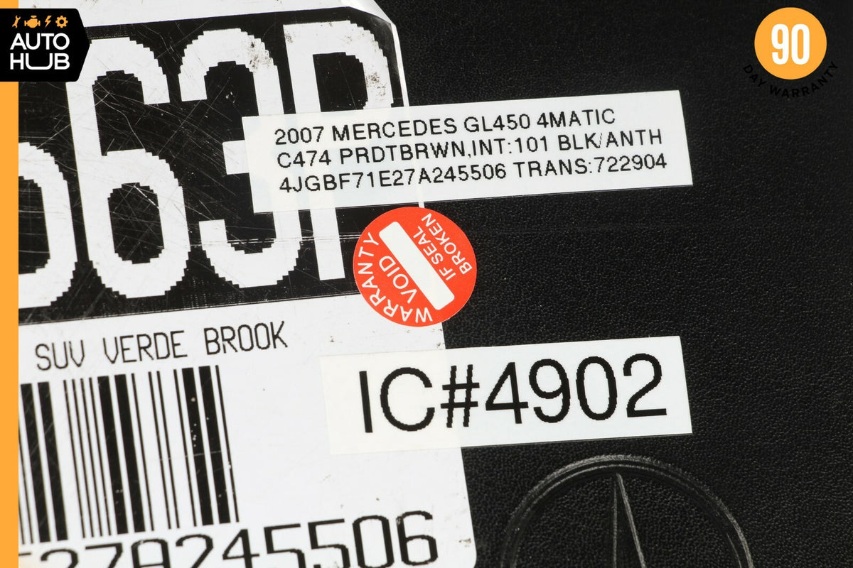 2007 Mercede-Benz X164 GL450 Owner's Manual Book Set OEM - photo 12