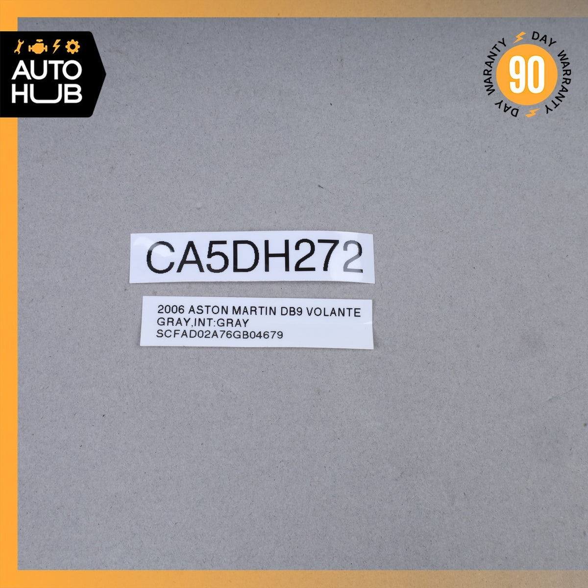 06-18 Aston Martin DB9 Vanquish Left Side Tonneau Cover Lift Cylinder OEM 34k - photo 11