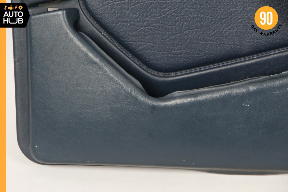 86-88 Mercedes W124 300TD Wagon Front Right Side Interior Door Panel Blue OEM - photo 3