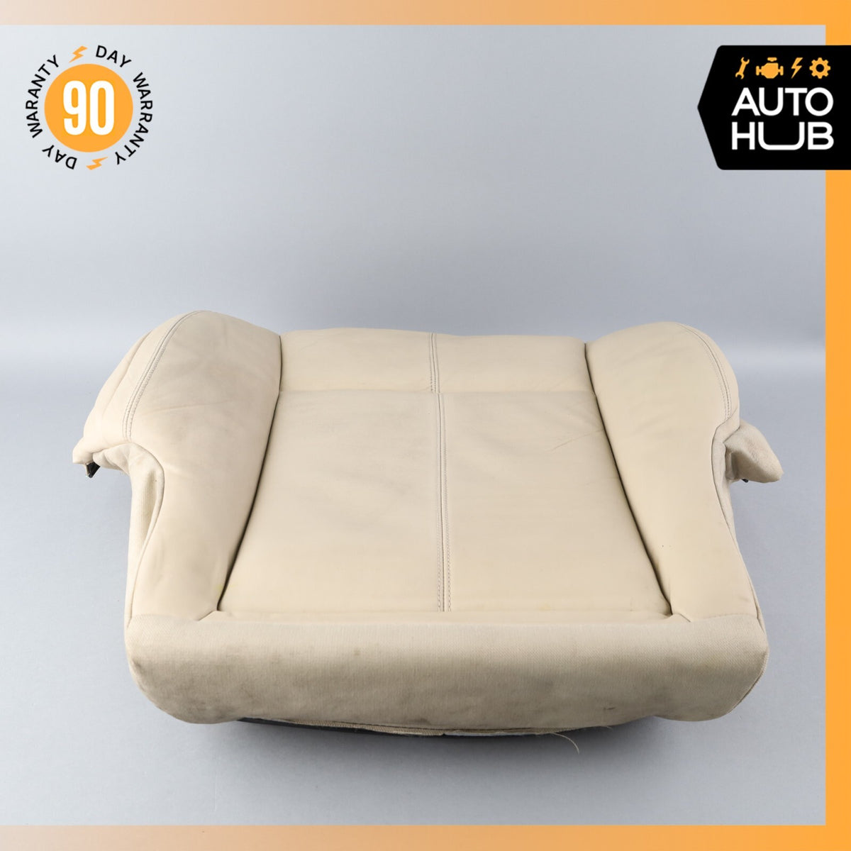 07-09 Mercedes W221 S550 S450 Front Left Side Lower Seat Cushion Nappa OEM - photo 13