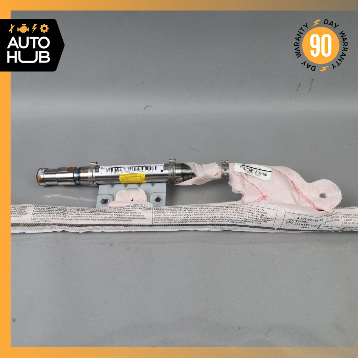 10-17 Mercedes W207 E550 E350 Coupe Roof Curtain Airbag Air Bag Left Side OEM - photo 9