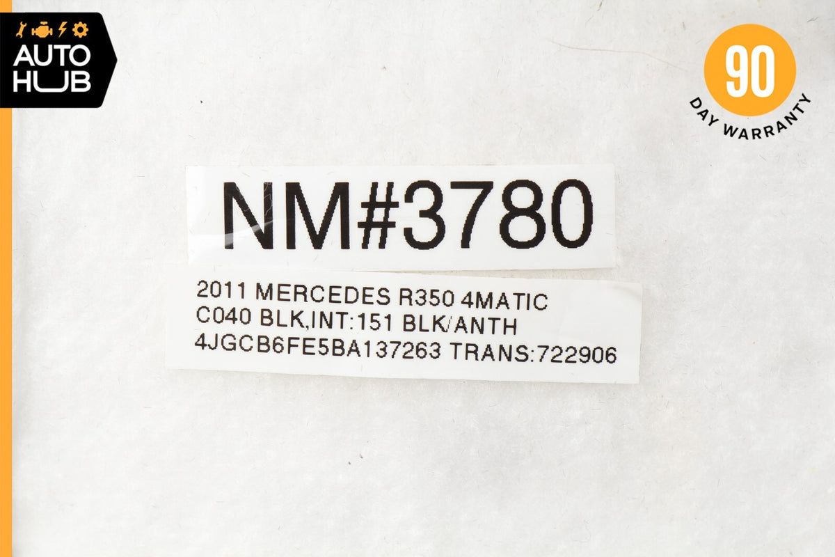 06-13 Mercedes W251 R350 R500 Dashboard Glove Box Storage Compartment w/Key OEM - photo 12