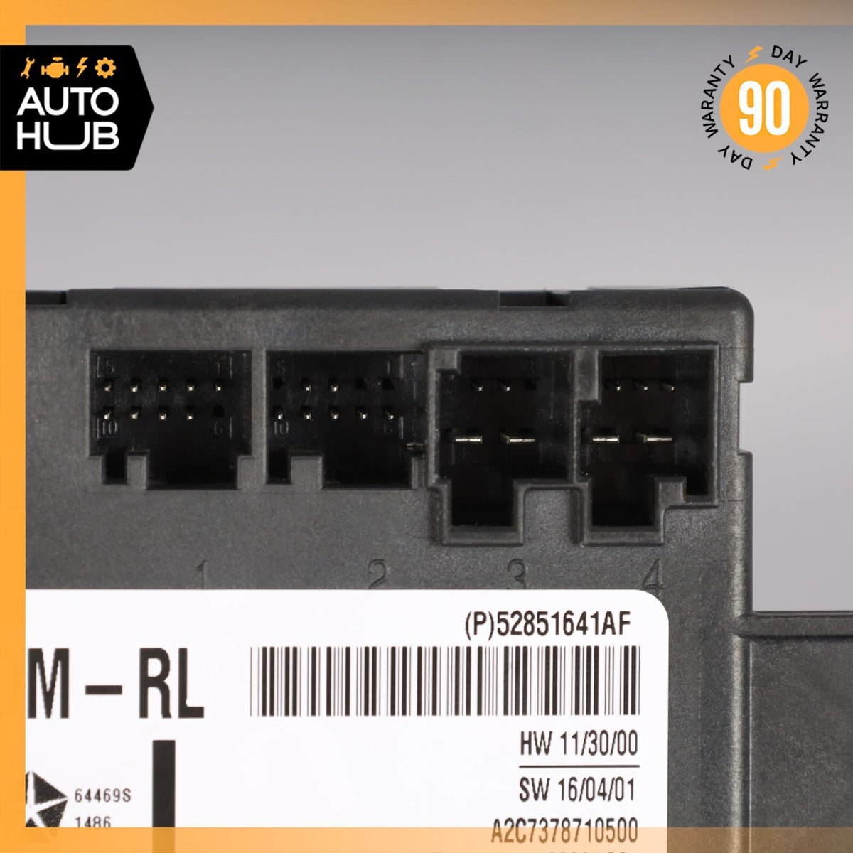 17-20 Maserati Levante M161 Rear Left Driver Side Door Control Module OEM 44k - photo 5