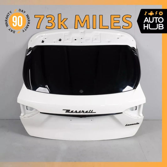 17-24 Maserati Levante M161 Trunk Lid Liftgate Tailgate Hatch Shell OEM 73k - photo 1