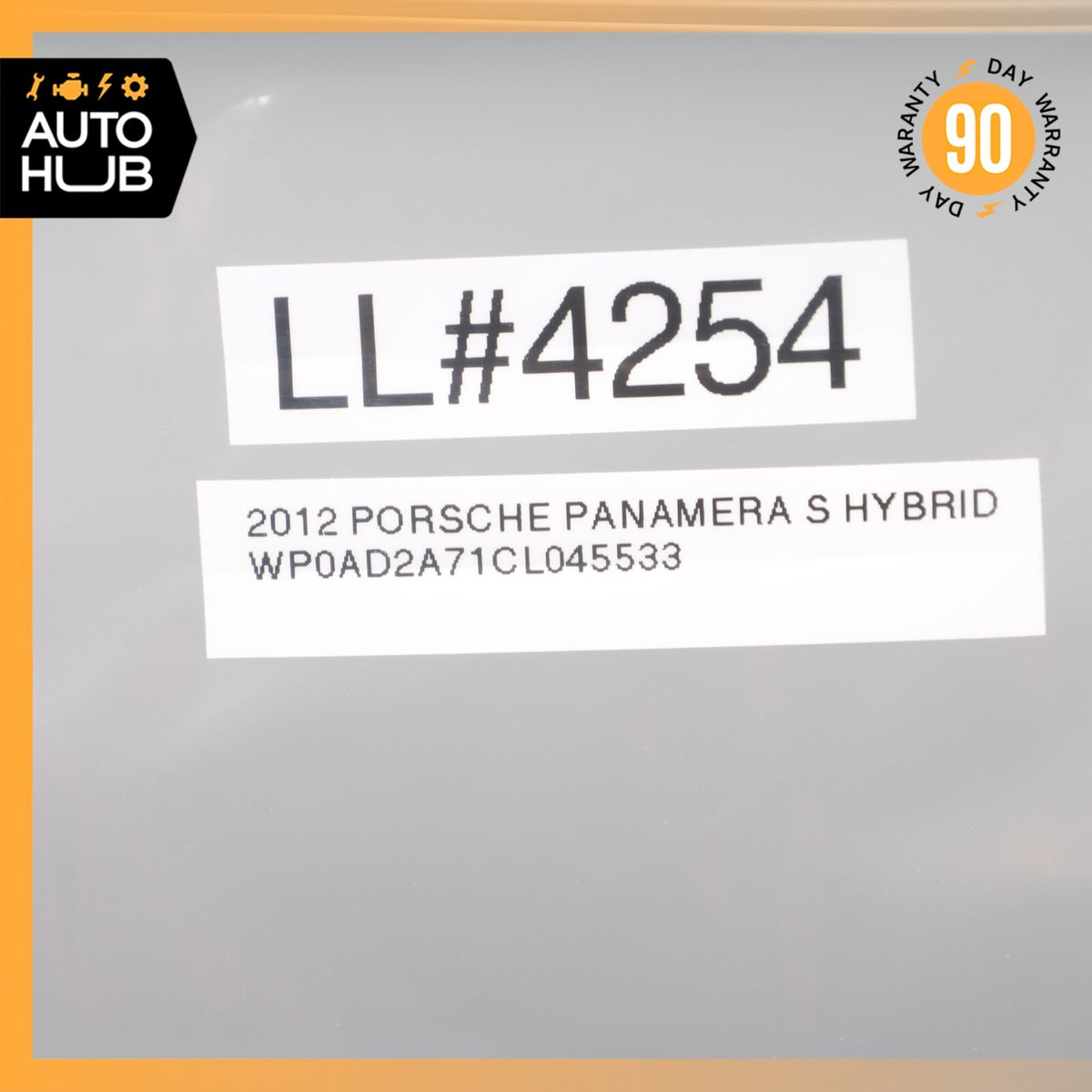 2012 Porsche Panamera 970 Hybrid Rear Oxygen O2 Sensor Lambda Set of 2 OEM 89k - photo 13
