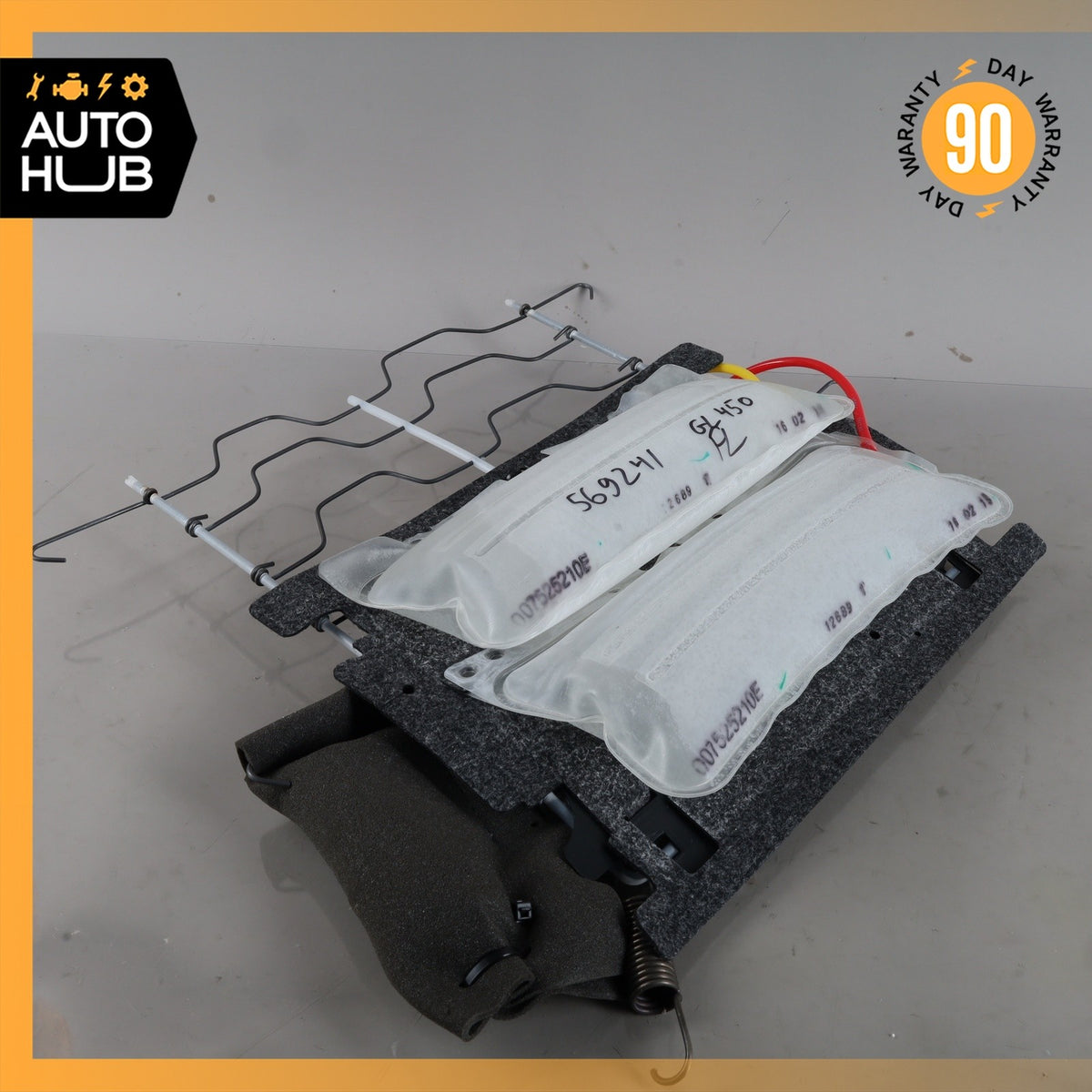 12-19 Mercedes X166 GL450 ML350 Front Upper Seat Cushion Bladder Bolster OEM - photo 3