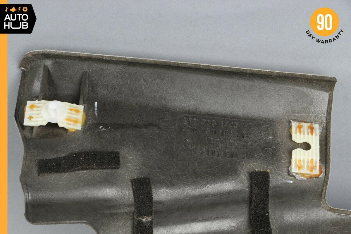 03-12 Mercedes R230 SL55 SL500 Right Top C Pillar Column Cover Trim Suede OEM - photo 8