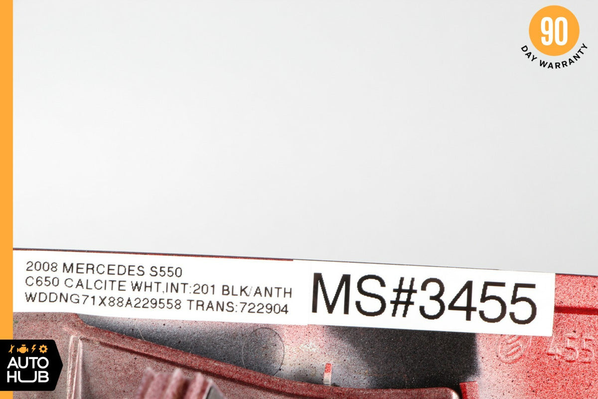 07-09 Mercedes W221 S550 S63 Side Rear View Door Mirror Left Driver OEM - photo 11