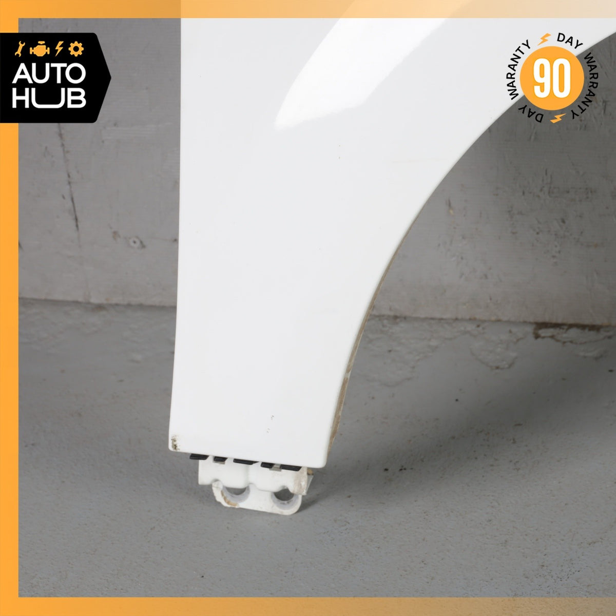 08-15 Audi 8J TT Right Passenger Side Fender Assembly White 8J0821104B OEM - photo 7