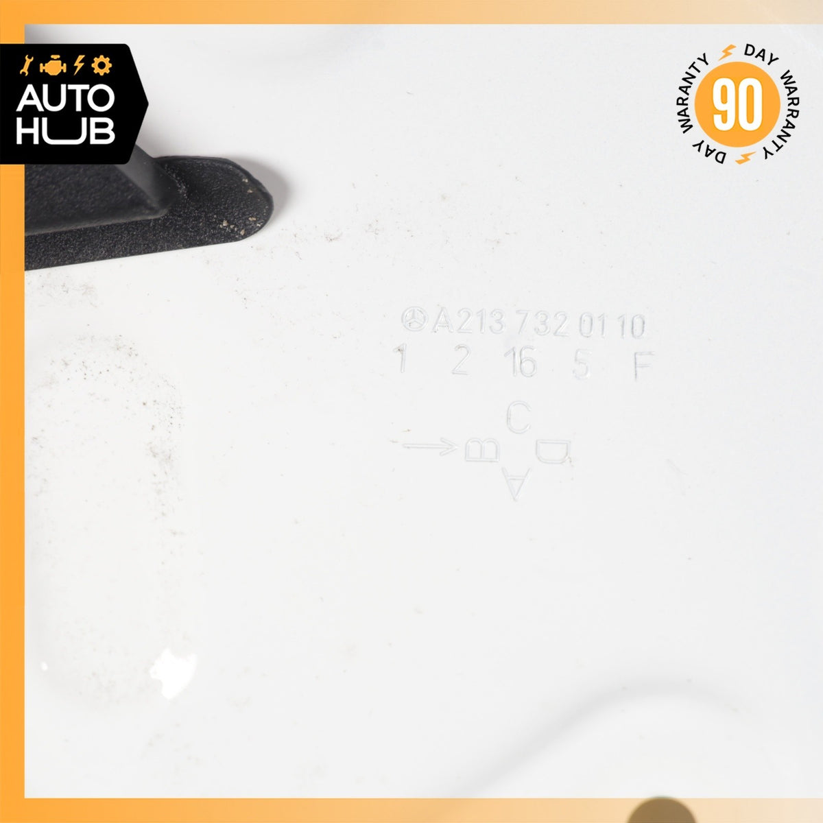 17-23 Mercedes W213 E300 E400 Rear Left Driver Side Door Shell White OEM - photo 22