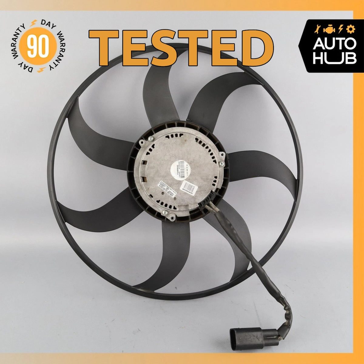 07-13 Mercedes W221 S550 CL550 S400 Engine Cooling Fan Motor 2215000793 OEM - photo 1