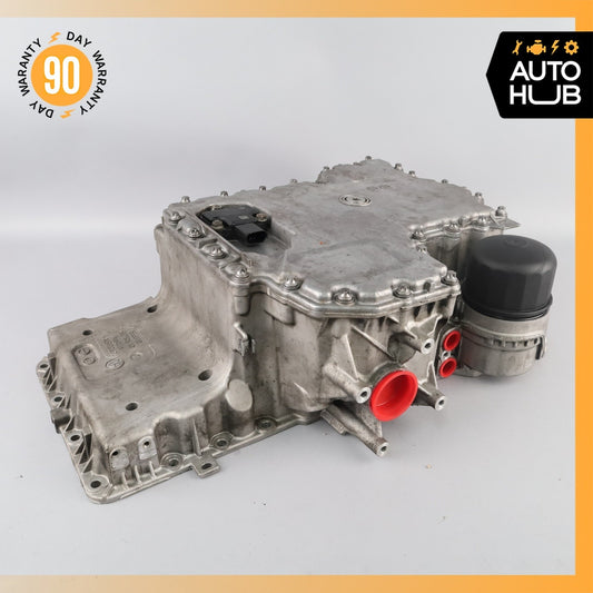 08-19 BMW E70 X5 X6 50i N63 S63 4.4L Engine Motor Upper & Lower Oil Pan Set OEM - photo 1