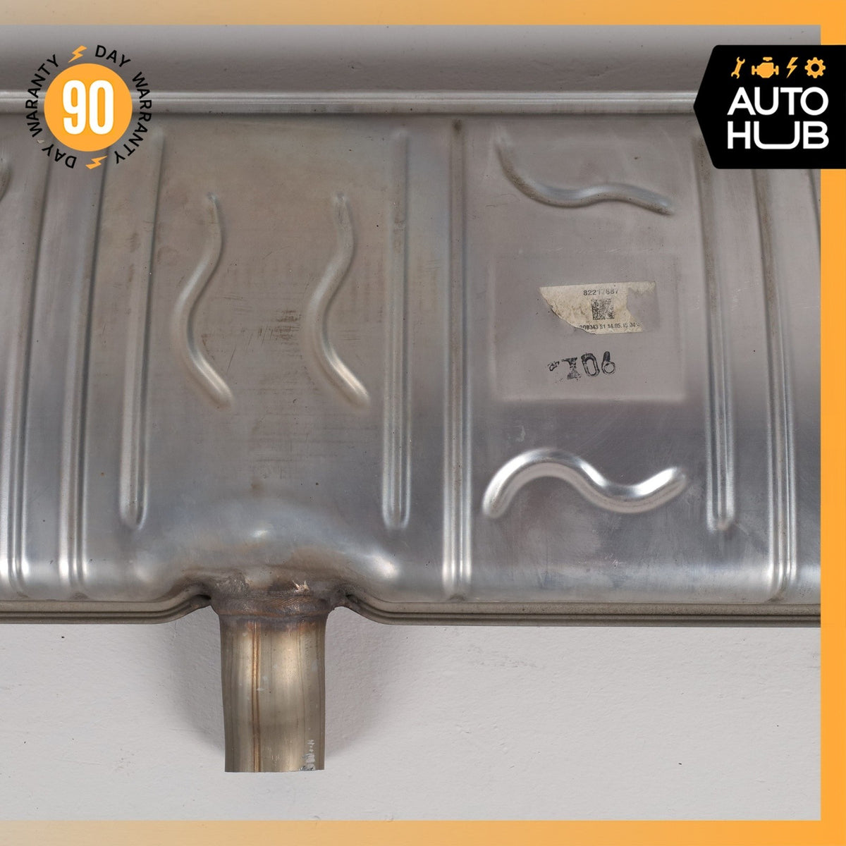 15-20 Mercedes X156 GLA250 FWD Dual Exhaust Muffler Assembly 2464910600 OEM 71k - photo 9