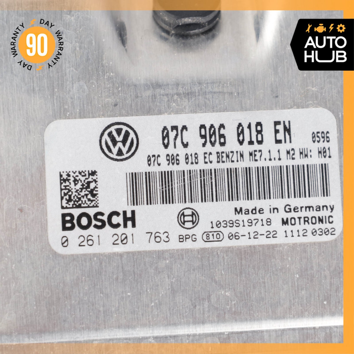2007 Bentley Continental GTC GT 6.0L W12 Engine Control Module ECU OEM 52k - photo 4