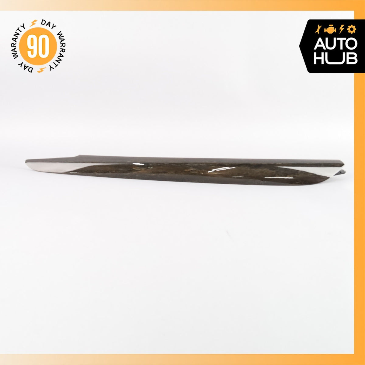 14-18 BMW F15 X5 Front Right Center Console Cover Panel Wood OEM - photo 3