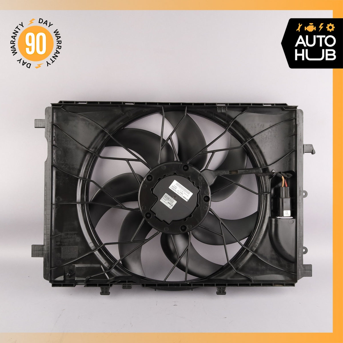 08-20 Mercedes W207 E400 C300 Engine Radiator Cooling Fan Motor Assembly OEM - photo 2
