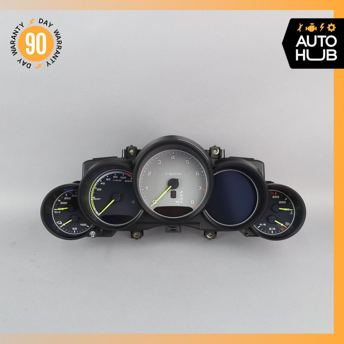15-16 Porsche Cayenne 958 E-Hybrid Instrument Speedometer Cluster OEM 126k - photo 3