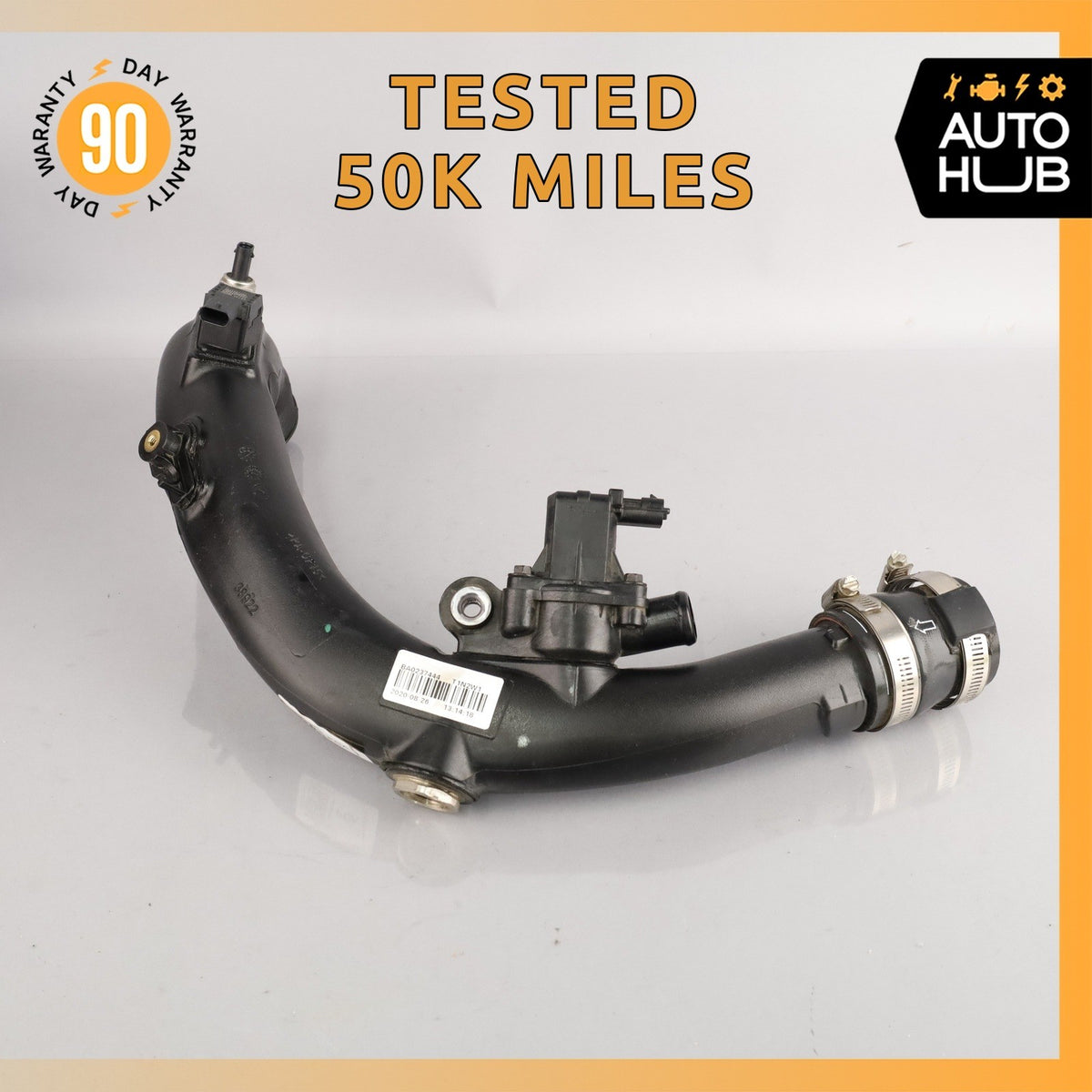 17-26 Alfa Romeo 949 Stelvio Engine Motor Intercooler Hose Pipe OEM 50k - photo 1