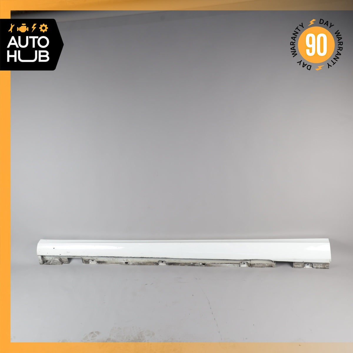 17-23 Mercedes W213 E300 E400 Sport AMG Left Rocker Panel Side Skirt White OEM - photo 1