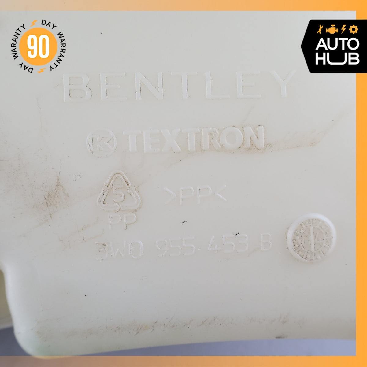 Bentley Continental GT Windshield Washer Fluid Tank Bottle Reservoir OEM 65k - photo 10