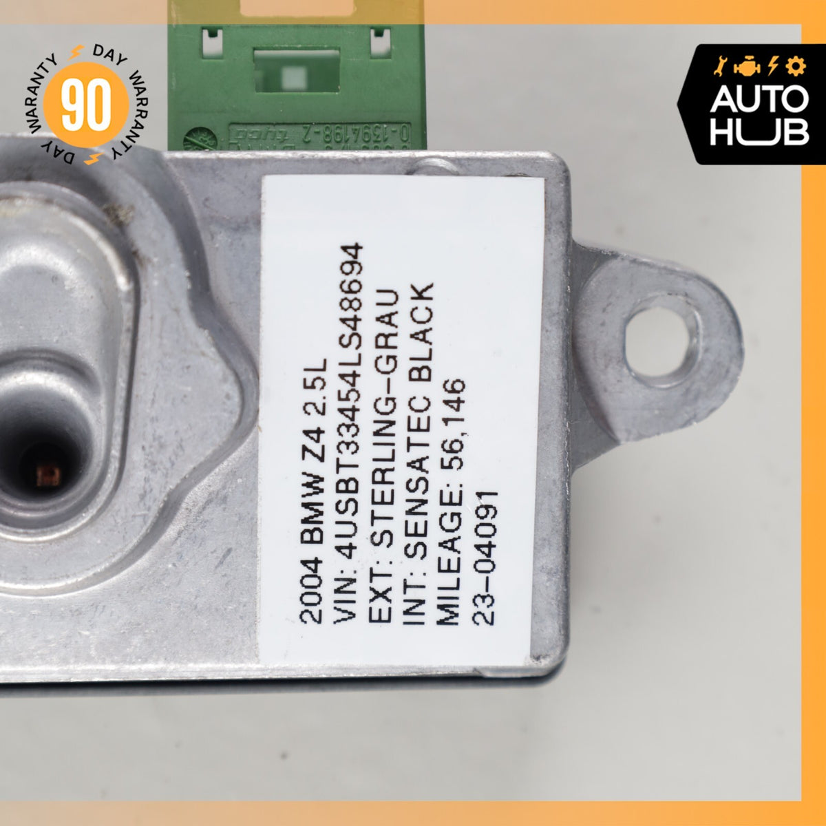03-04 BMW E85 Z4 Airbag Air Bag Sensor SRS Control Module 65776927768 OEM - photo 6