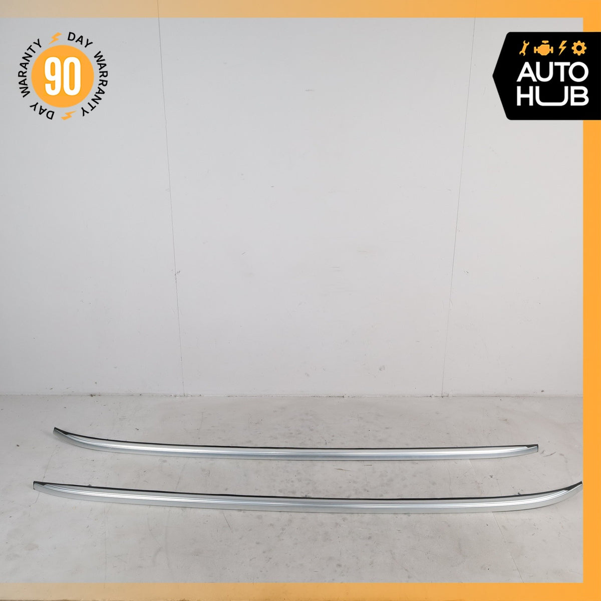 14-18 BMW F15 X5 Baggage Luggage Roof Rack Rail Crossbar Set 51137295814 OEM - photo 1