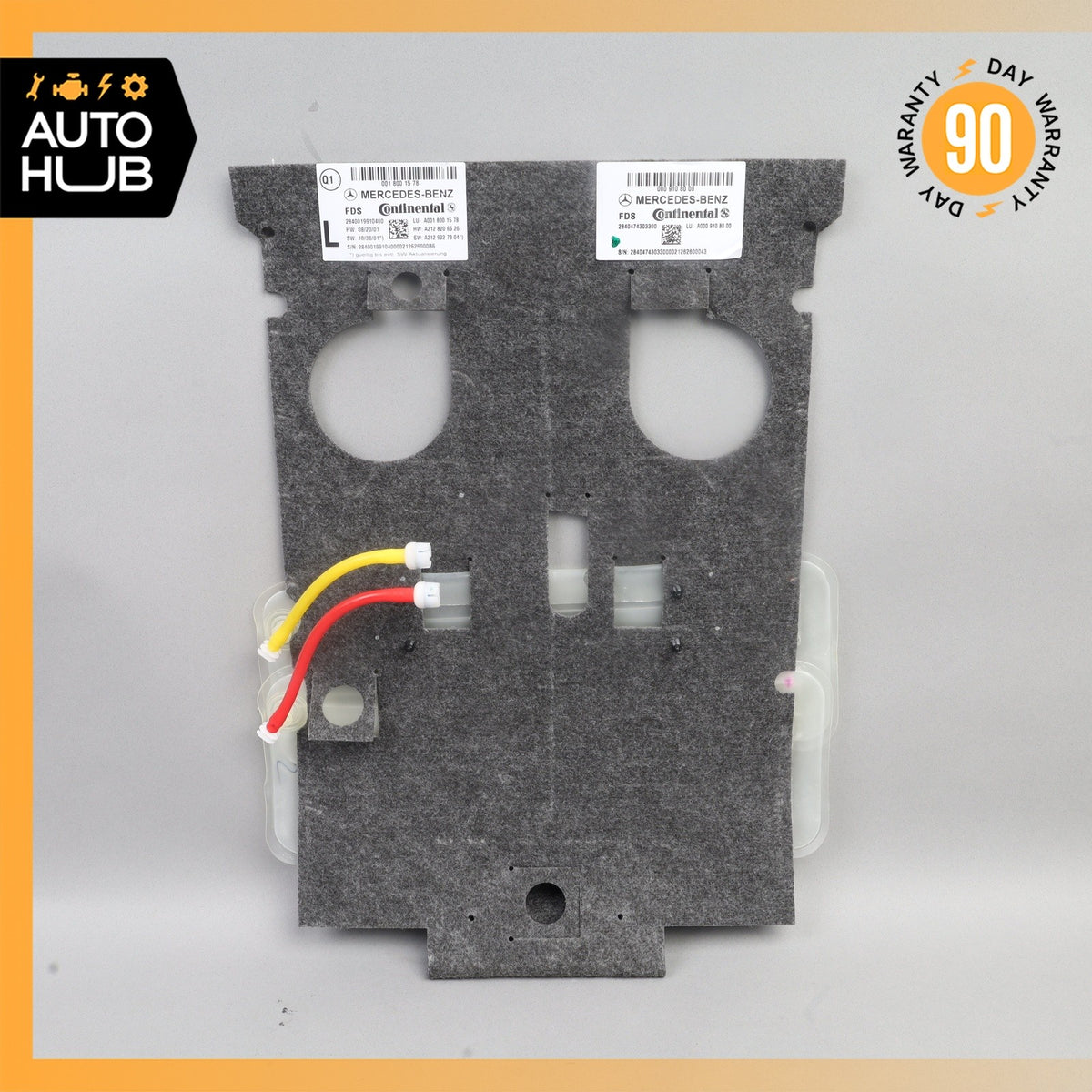 10-16 Mercedes W212 E350 E550 Front Left Upper Seat Cushion Bladder Bolster OEM - photo 7