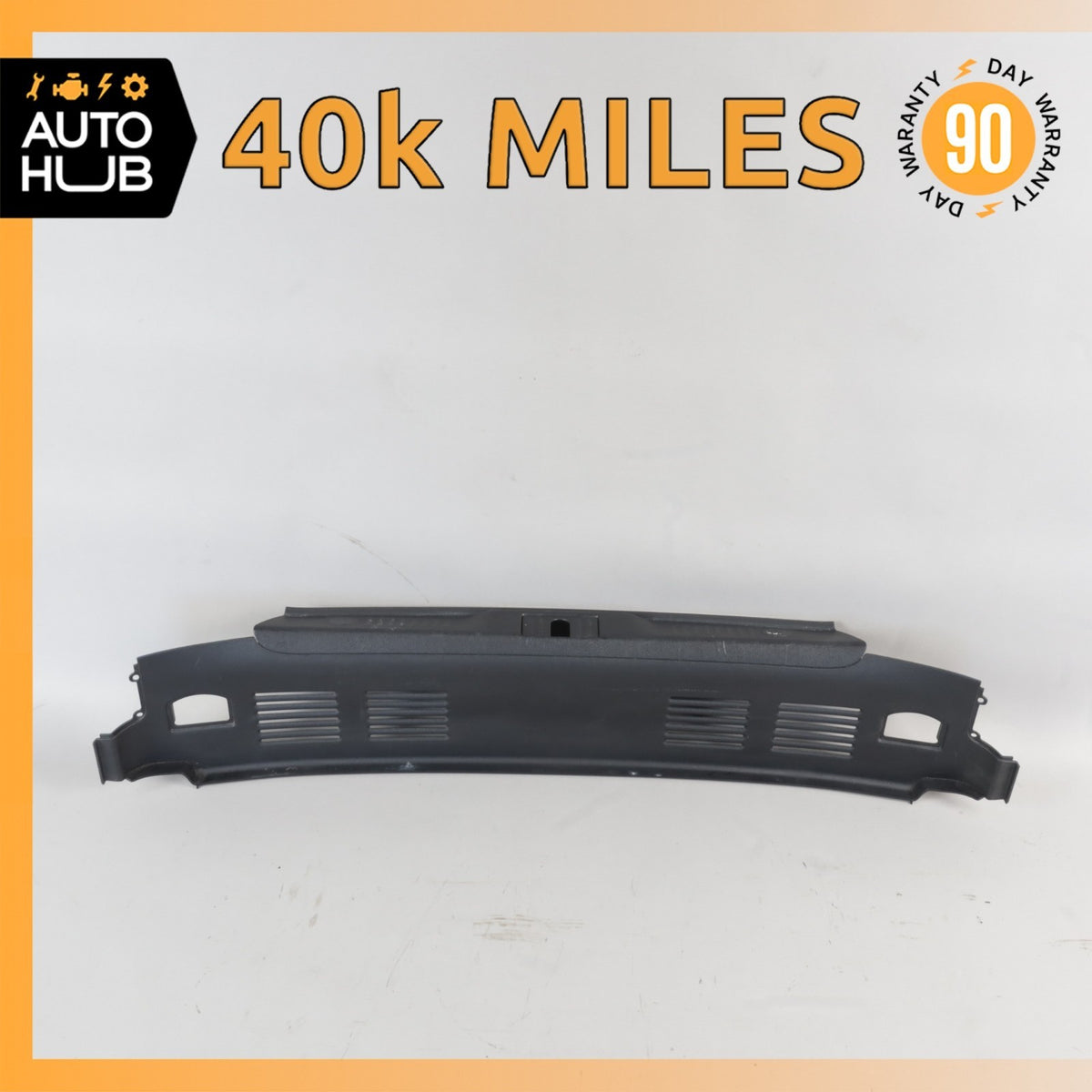 Bentley Flying Spur Gate Trunk Lock Cover Sill Scuff Panel Trim 4W0863459H OEM - photo 1
