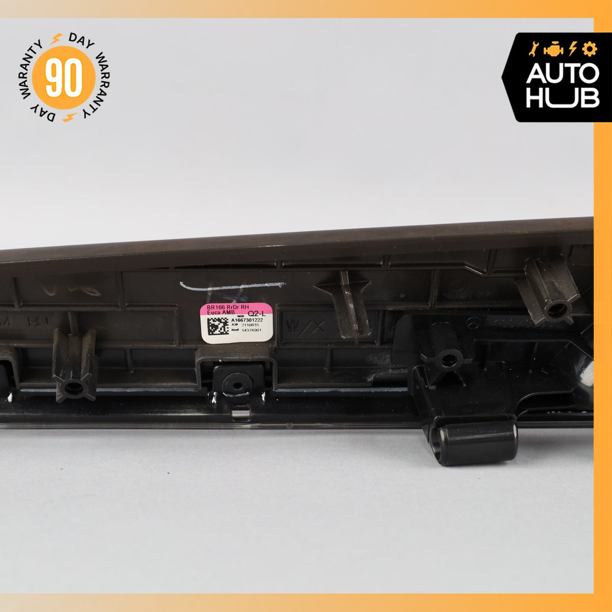 13-16 Mercedes W166 ML350 GL550 Rear Right Side Interior Door Handle w/ Trim OEM - photo 9