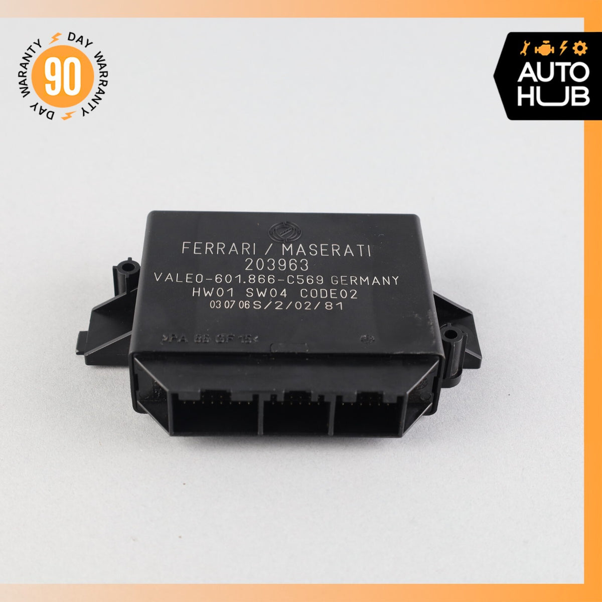 03-08 Maserati Quattroporte M139 Park Parking Assist Control Module OEM 51k - photo 5