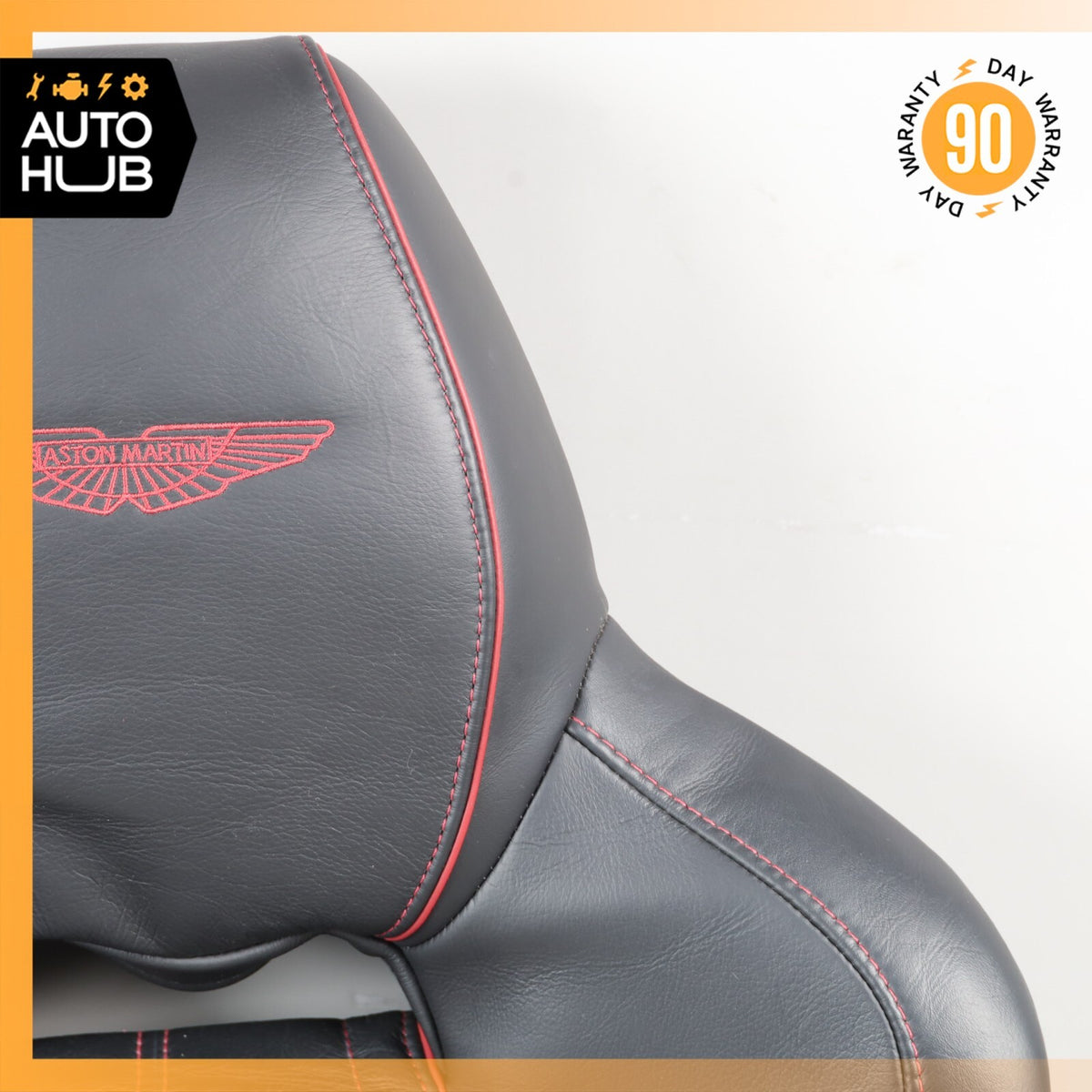 13-15 Aston Martin DB9 Front Left Driver Side Top Upper Seat Cushion OEM 35k - photo 6