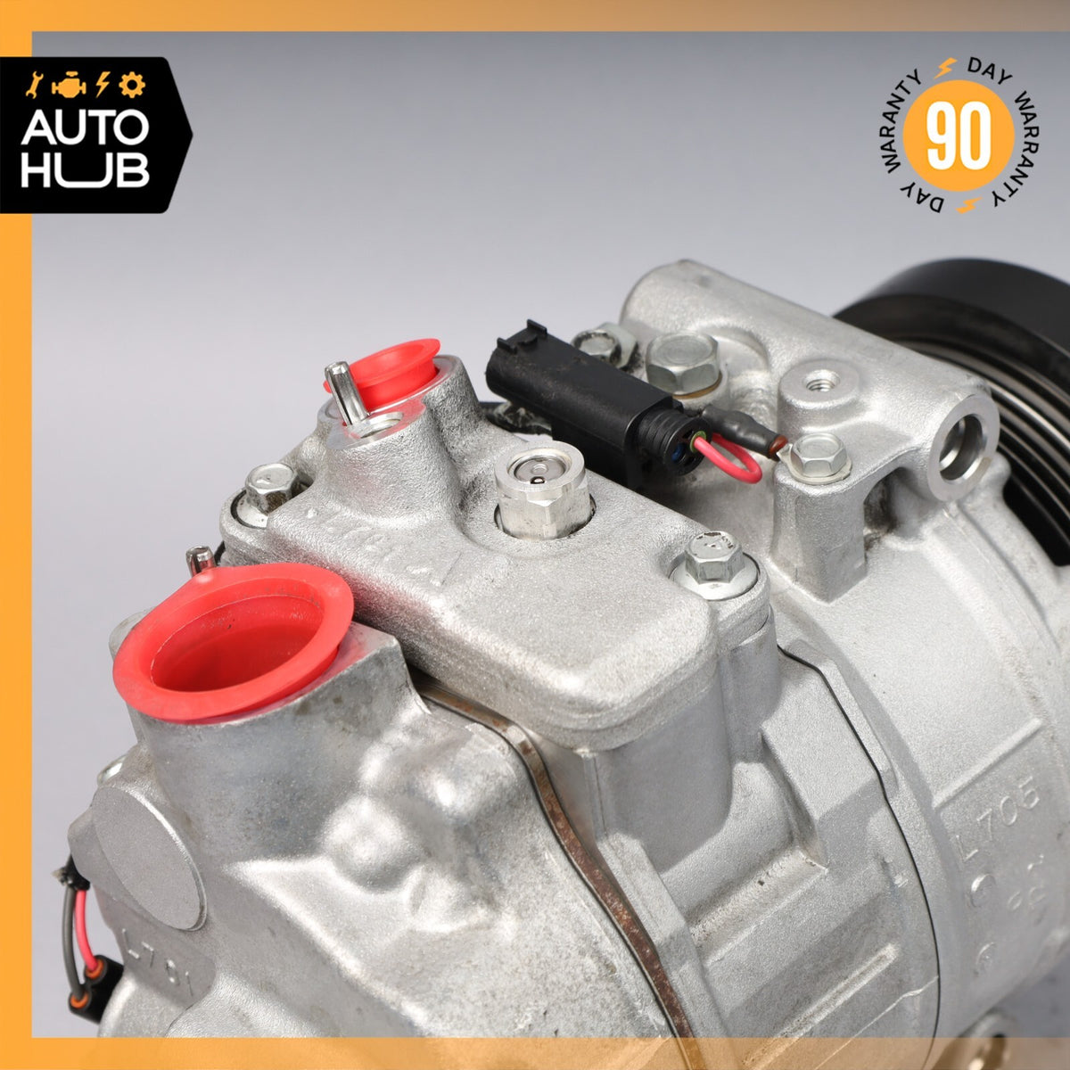 03-06 Mercedes R230 SL500 SL55 AC A/C Air Conditioning Compressor 0012300211 OEM - photo 10