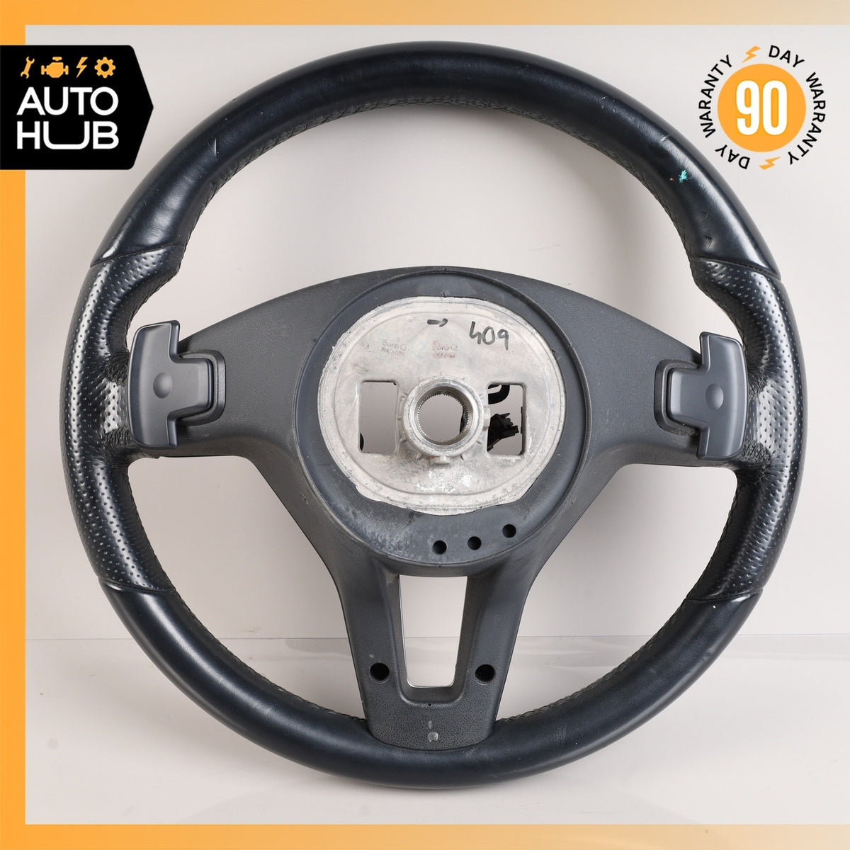 12-18 Mercedes W212 E350 SLK350 ML350 Steering Wheel w/ Paddle Shifters OEM - photo 13