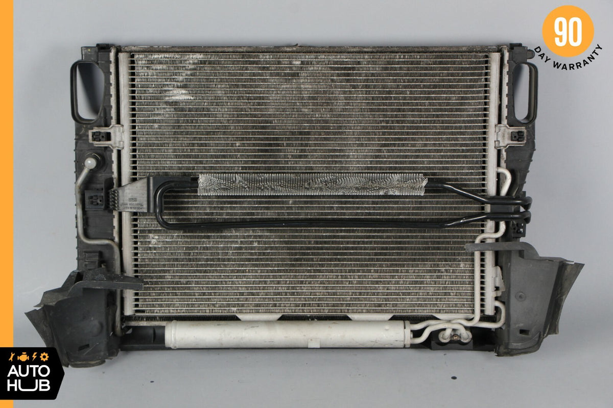 03-06 Mercedes W211 E500 CLS500 Cooling Radiator AC A/C Condenser Oil Cooler OEM - photo 1
