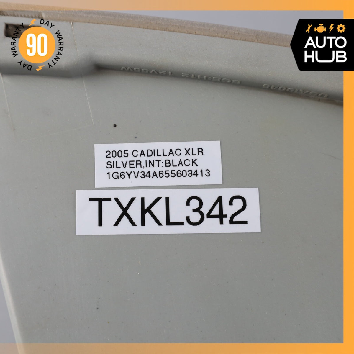 04-08 Cadillac XLR Fog Light Lamp Front Left Driver Side 10347355 OEM - photo 9