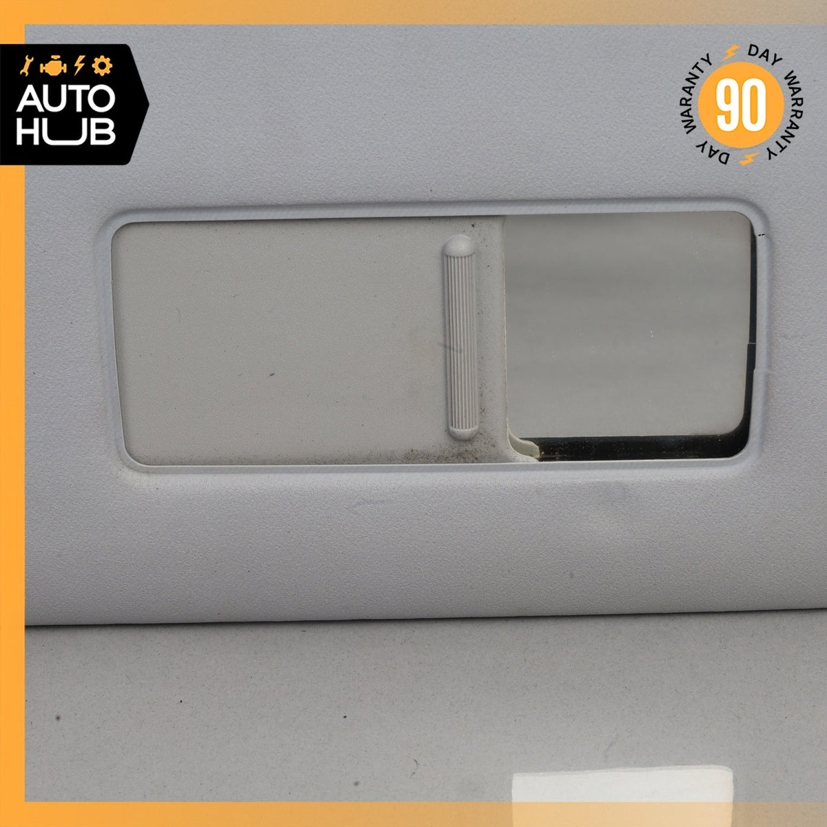 98-03 Mercedes W208 CLK430 CLK55 AMG Right Passenger Sunvisor Shade Cover OEM - photo 5