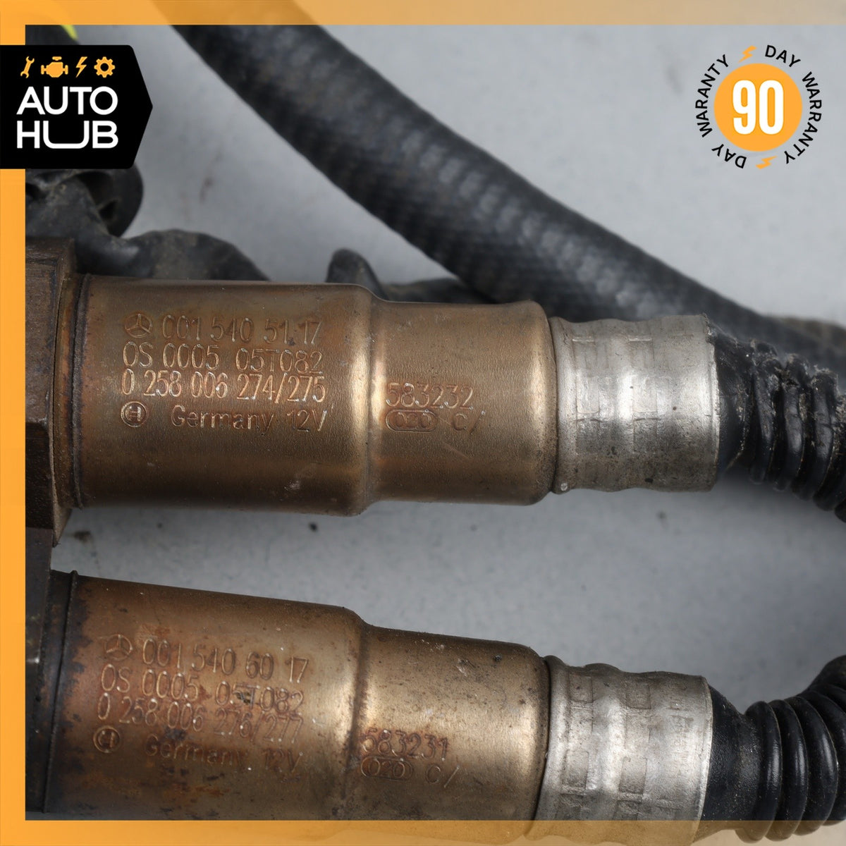 Mercedes W215 CL500 S55 AMG M113 Oxygen O2 Sensor Lambda Set of 4 OEM - photo 9