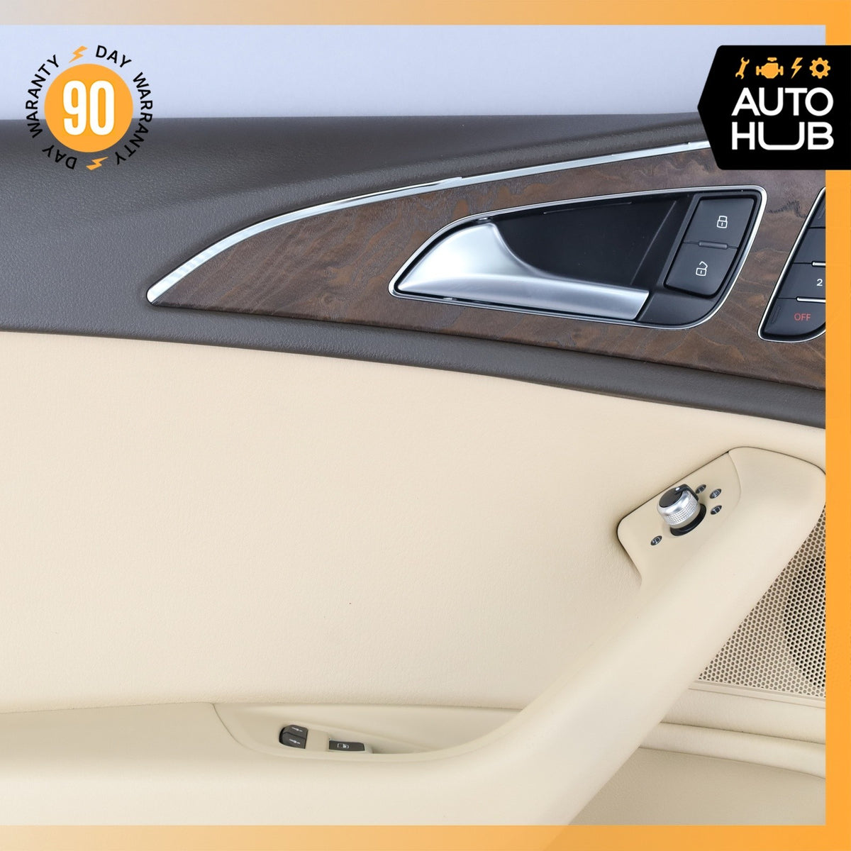 12-18 Audi C7 A6 S6 Front Left Side Interior Door Panel 4G1867103AC OEM 75k - photo 4