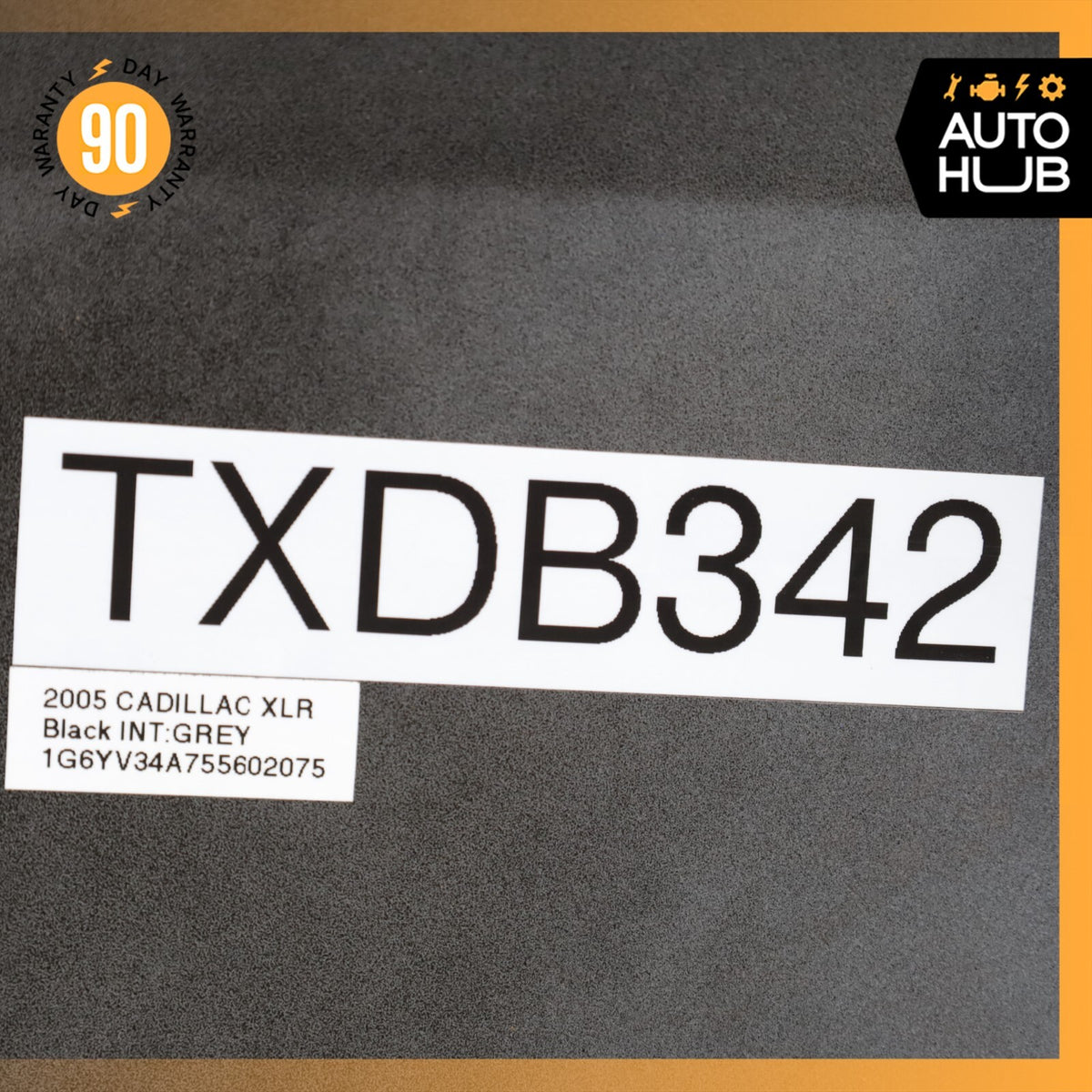 04-09 Cadillac XLR Quarter Panel Rear Right Passenger Side Black 10355381 OEM - photo 14
