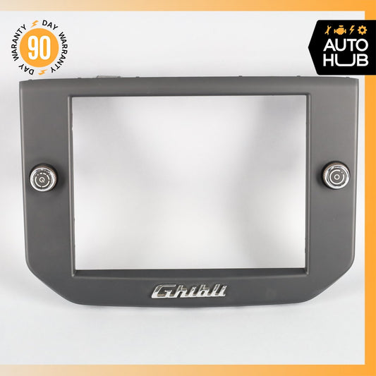 14-16 Maserati Ghibli M157 Center Console Trim Bezel Trim 0895100001 OEM - photo 1