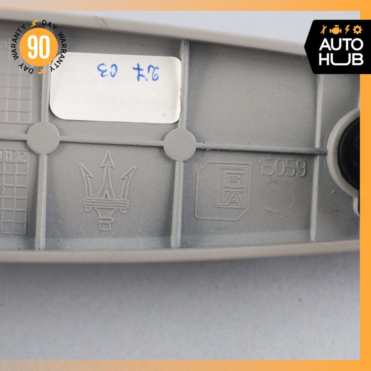 03-13 Maserati Quattroporte M139 Interior Roof Grab Handle Rear Left Side OEM - photo 7