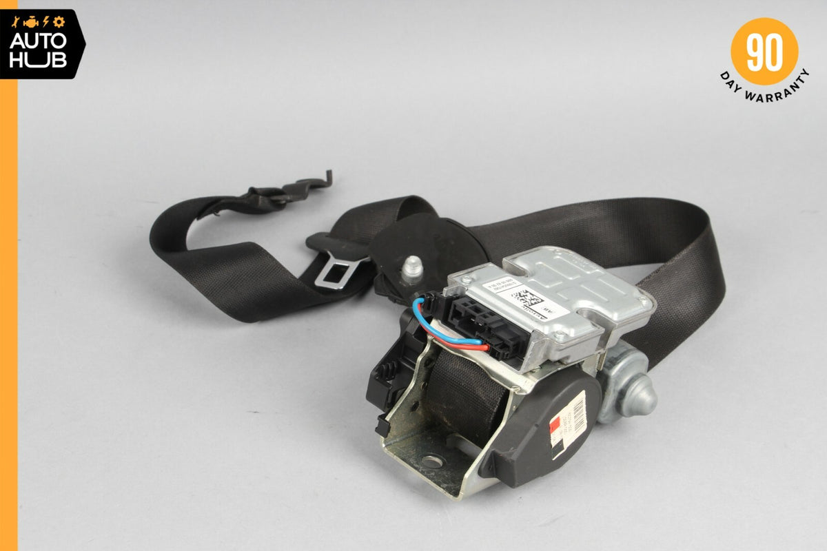 07-09 Mercedes W219 CLS550 E350 E550 Front Left Driver Side Seat Belt Black OEM - photo 1