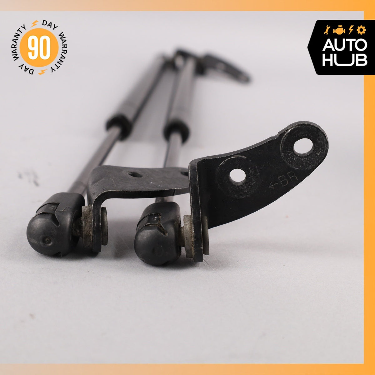 12-20 Tesla Model S Front Hood Shock Strut Set 600660300C OEM 63k - photo 11