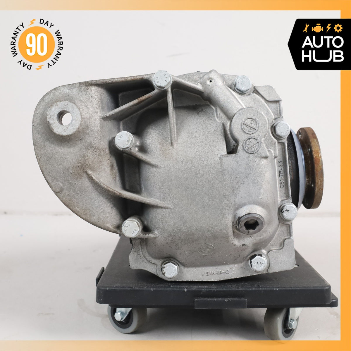 07-13 BMW E88 128i 328i RWD A/T Rear Differential Diff Axle Carrier 3.73 OEM - photo 7