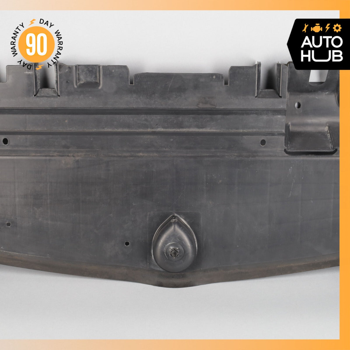 2014 Mercedes W207 E350 Engine Radiator Lower Baffle Air Duct 2075052730 OEM 16k - photo 4