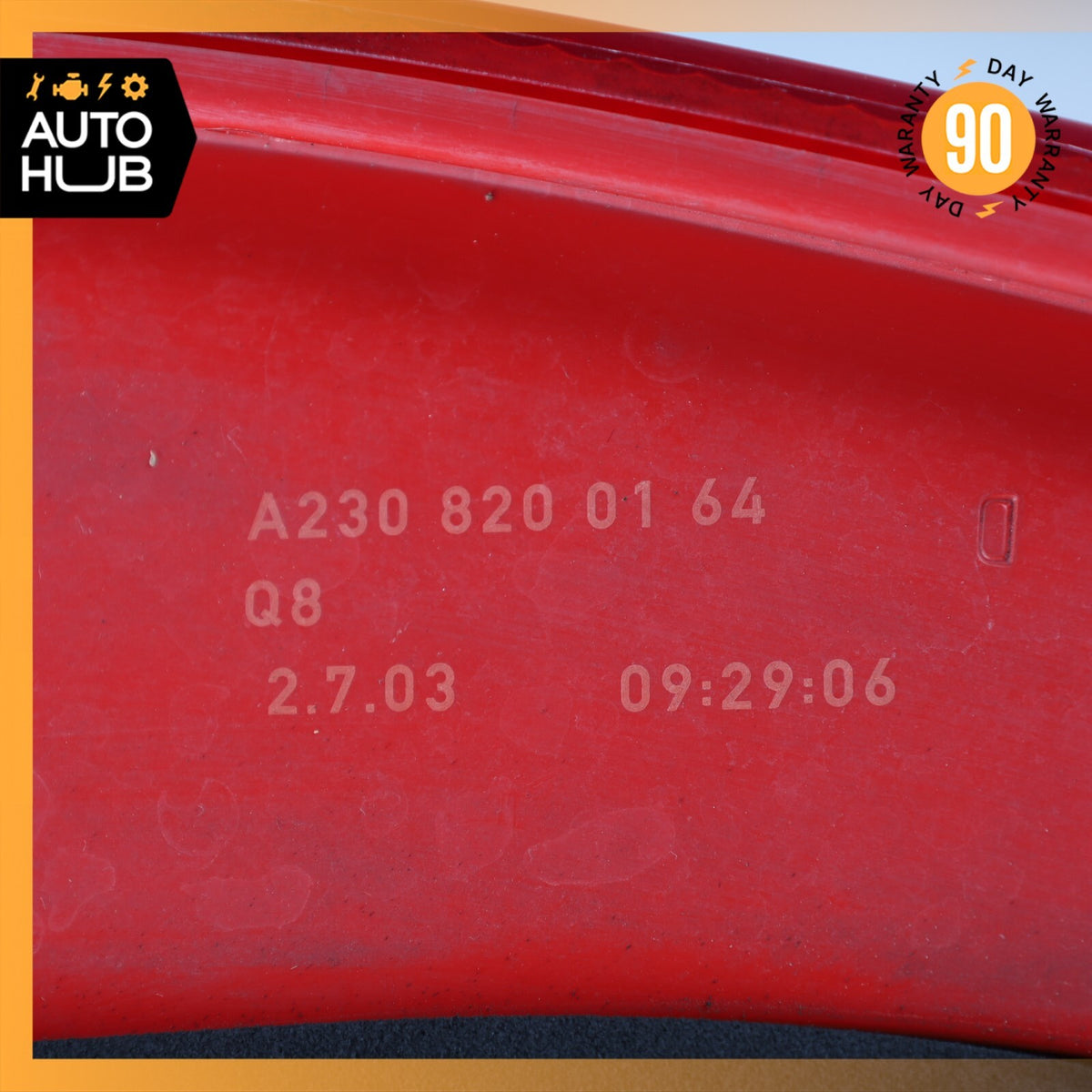 03-06 Mercedes R230 SL500 SL600 Tail Light Tail Lamp Rear Left Driver Side OEM - photo 12