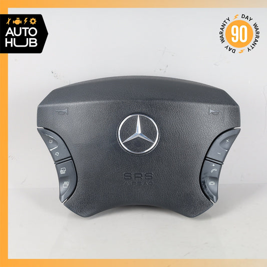 00-06 Mercedes W215 CL55 AMG S430 S350 Steering Wheel Air Bag Airbag Black OEM - photo 1